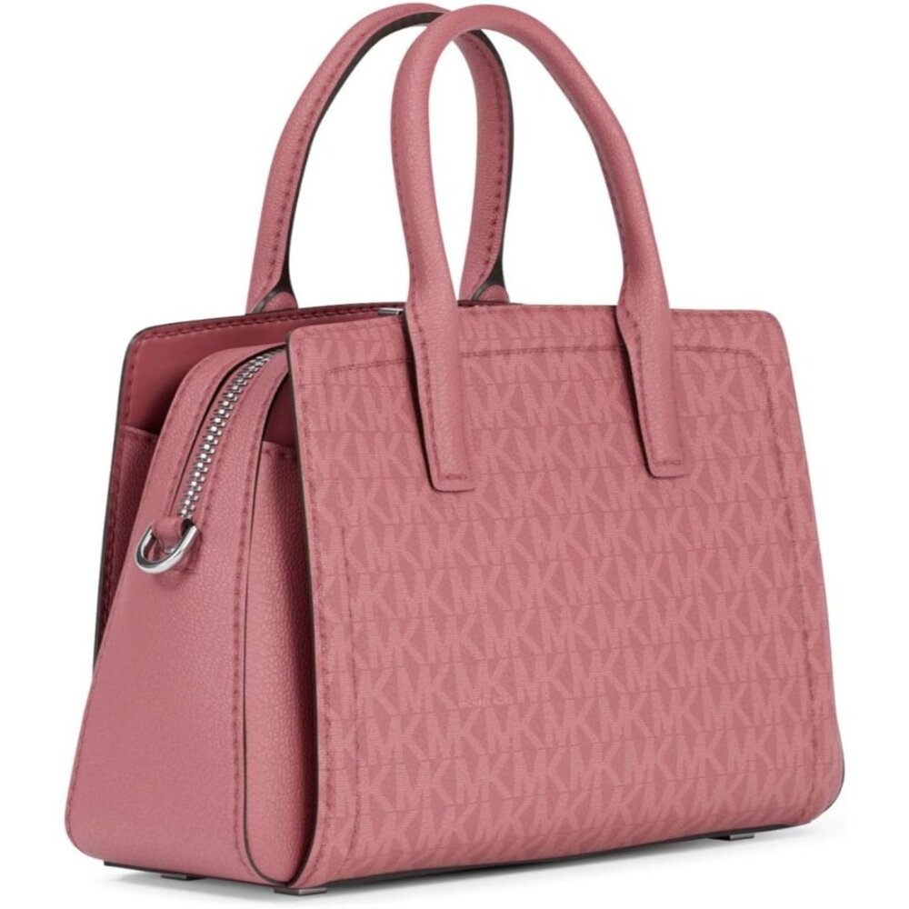 Women's Rosewood Imported Leather Laila Extra Small Cross body Bag - Picture 2 of 5